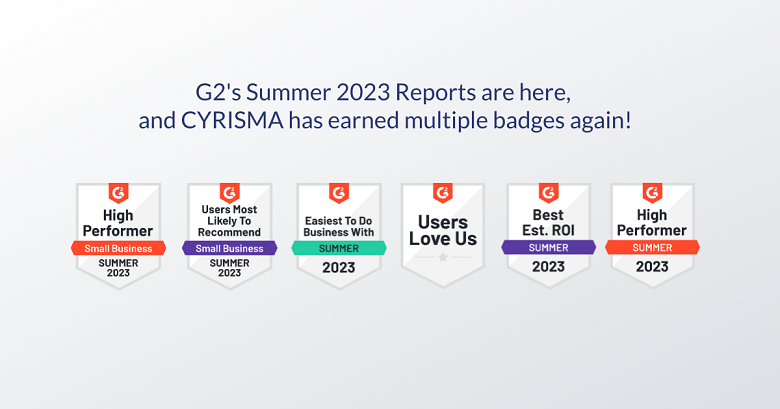 CYRISMA G2 Badges